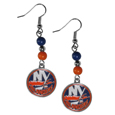 New York Islanders® Fan Bead Dangle Earrings